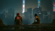 Johnny Silverhand and V in Cyberpunk 2077 (Image via CDProjektRed)